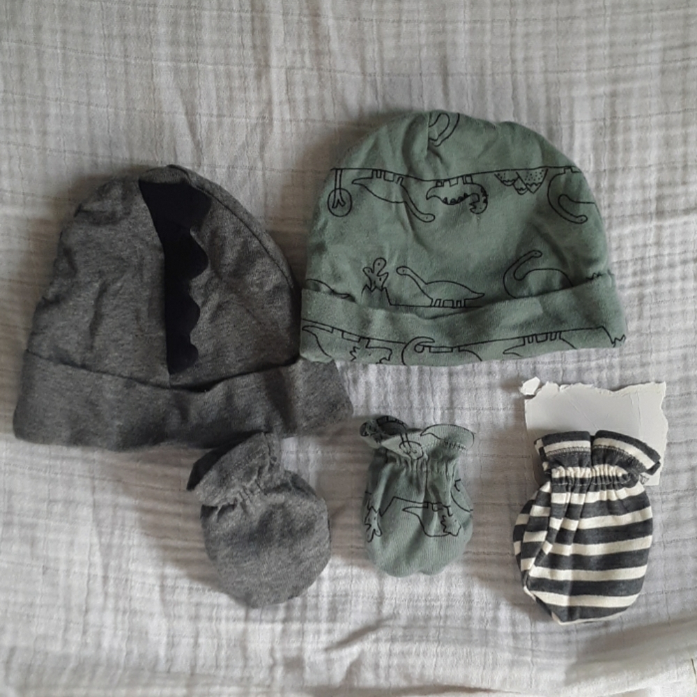 DonatedGerber EUC Hat and Mittens